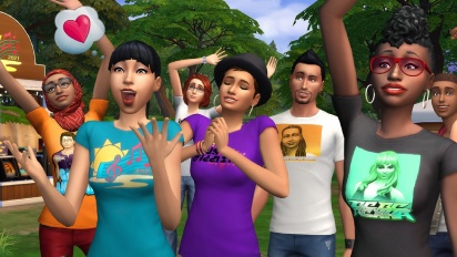 據說瑪格特·羅比 （Margot Robbie） 依附於 The Sims 改編